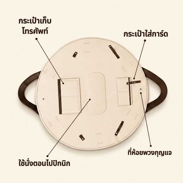 กระเป๋าแบกบ้าน 3 in 1 NIMORI